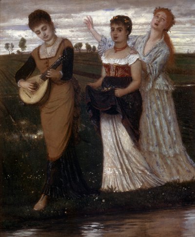 kevät, 1876. tekijältä Arnold Böcklin