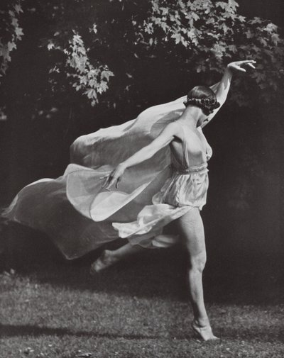 Anna Duncan (s/w-kuva) tekijältä Arnold Genthe