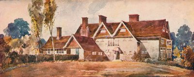 "House at Harrow Weald", c1900 tekijältä Arnold Mitchell