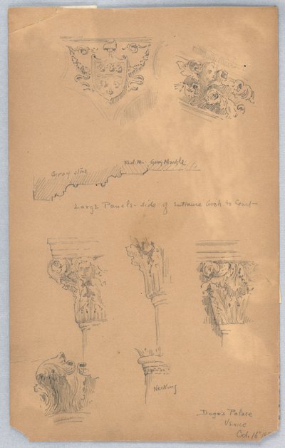 Dogen palatsi, Venetsia tekijältä Arnold William Brunner