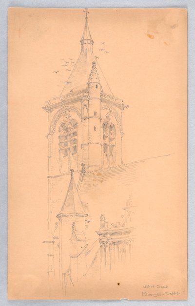 Notre Dame, Bourges tekijältä Arnold William Brunner
