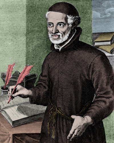 Pere Antonio VIEIRA (1608-1697) jesuiitta, Brasilian intiaanien evankelista - Arnold van Westerhoutin (1651-1725) kaiverrus - Antonio Vieiran (1608-1697), portugalilaisen jesuiittapapin ja kirjailijan muotokuva tekijältä Arnold van Westerhout