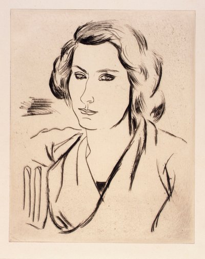 Nuori nainen tekijältä Arshile Gorky