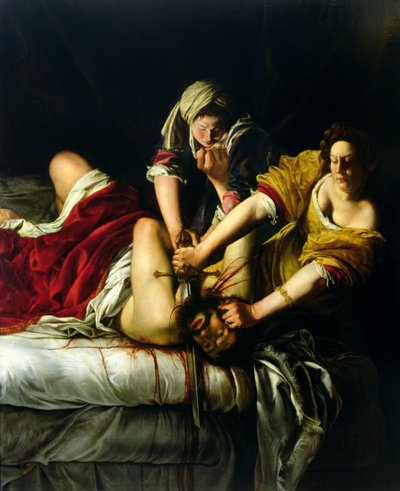 Judith ja Holofernes tekijältä Artemisia Gentileschi