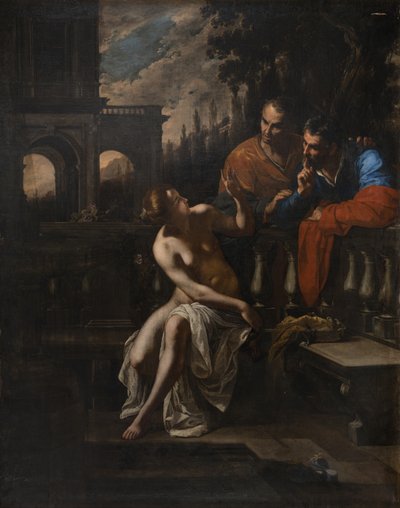 Susanna ja vanhimmat tekijältä Artemisia Gentileschi
