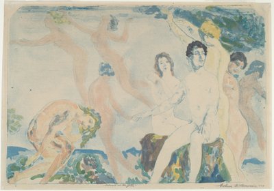Vapautus portilla tekijältä Arthur B. Davies