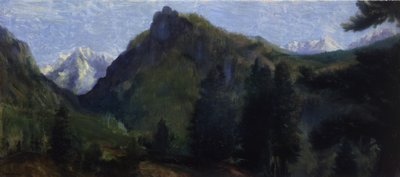 Kevään rakas vuori, n. 1906-07 tekijältä Arthur Bowen Davies