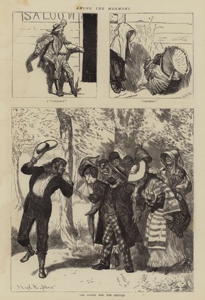 Mormonien keskuudessa tekijältä Arthur Boyd Houghton