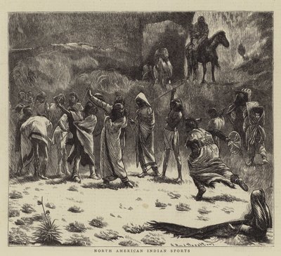 Pohjois-Amerikan intiaaniurheilu tekijältä Arthur Boyd Houghton