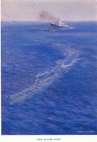 Hänen tappajansa pakeni, teoksesta Cassells History of the British People, jonka on julkaissut Waverley Book Company Limited, noin 1940. tekijältä Arthur C. Burgess