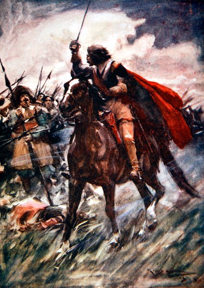 Albrecht von Wallenstein Lutzenin taistelussa 1632-1913. tekijältä Arthur C Michael