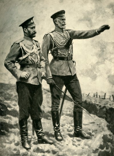 Muutokset Venäjän komennossa, syyskuu, 1915. Ensimmäinen maailmansota, c1920. tekijältä Arthur C. Michael