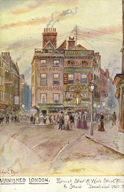 Kadonnut Lontoo - Holywell Street ja Wych Street, Strandista tekijältä Arthur Charles Payne