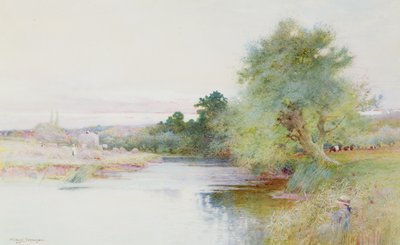 Heinänteko lähellä Marlowia tekijältä Arthur Claude Strachan