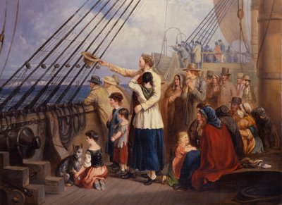 Tarina kultaisesta lännestä (öljy kankaalle) tekijältä Arthur David McCormick