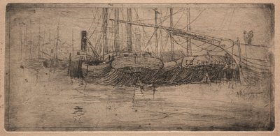 Liuku Cuyahoga-jokea pitkin, 1887. tekijältä Arthur E. Schneider.