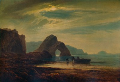 Gilters Point, Tenby, Moonlight, 1872-1874, 1935 tekijältä Arthur Gilbert