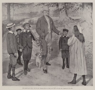 Hunting the Fox, kirjoittanut E Nesbit tekijältä Arthur Herbert Buckland