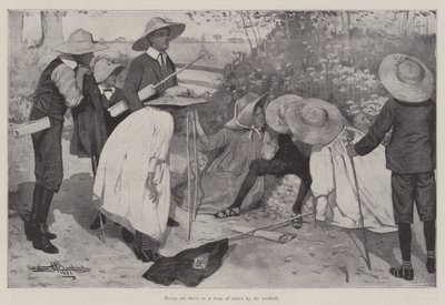 Canterbury Pilgrims, kirjoittanut E Nesbit tekijältä Arthur Herbert Buckland