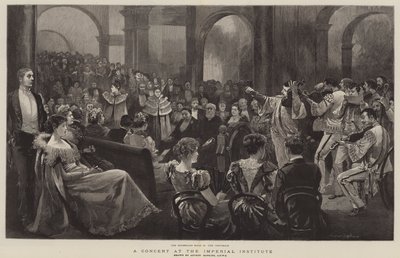 Konsertti Imperial Institutessa tekijältä Arthur Hopkins