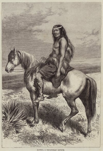 Kamilo, patagonialainen Cacique tekijältä Arthur Hopkins