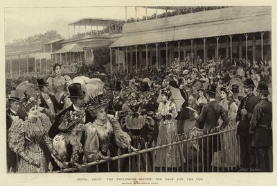 Royal Ascot, kotelo ennen kilpailua Cupista tekijältä Arthur Hopkins