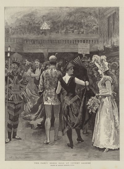 Fancy Dress Ball Covent Gardenissa tekijältä Arthur Hopkins