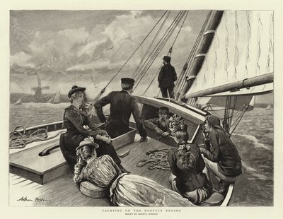 Purjehdus Norfolk Broadsilla tekijältä Arthur Hopkins