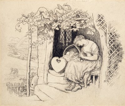 Kehdolla, 1873 tekijältä Arthur Hughes