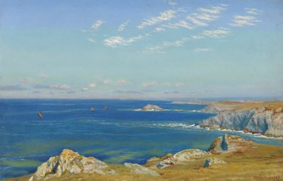 Newquay Headland, Cornwall tekijältä Arthur Hughes