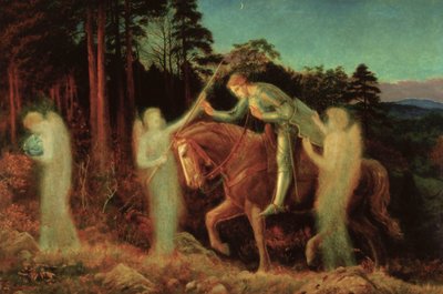 Sir Galahad, 1867-1892 tekijältä Arthur Hughes