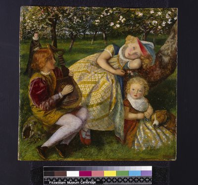 Huonekalut ja erilaiset esineet 1100- ja 1300-luvuilta tekijältä Arthur Hughes