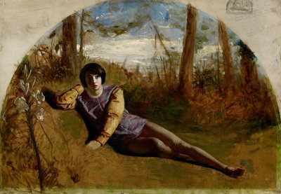 Nuori runoilija, 1849 tekijältä Arthur Hughes