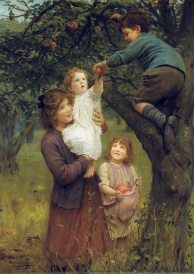Omenoiden poiminta tekijältä Arthur John Elsley