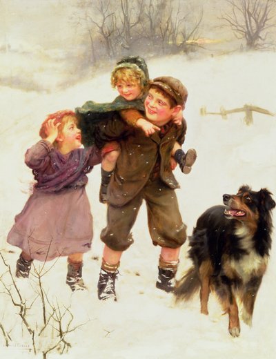 Piggy Back Ride tekijältä Arthur John Elsley