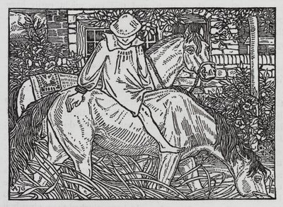 Hans Christian Andersen: Naapuriperheet (litho) tekijältä Arthur Joseph Gaskin