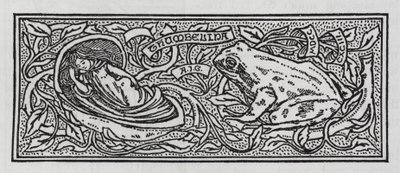 Hans Christian Andersen: Thumbelina (litho) tekijältä Arthur Joseph Gaskin