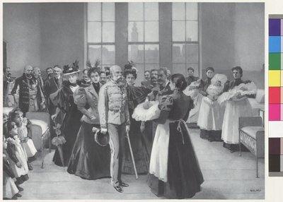 Keisari Franz Joseph seurueineen tekijältä Arthur Lajos Halmi
