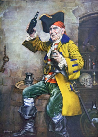 Pirate Type (väri litho) tekijältä Arthur Longlands Grace