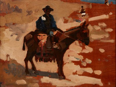 Poika Espanjassa (öljy paneelissa) tekijältä Arthur Melville
