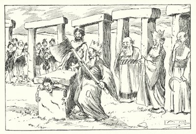 BC 95, druidit (litografia) tekijältä Arthur Moreland