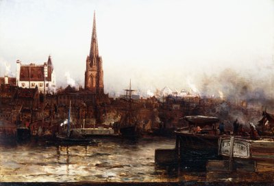 Trinity from the River, 1880 tekijältä Arthur Quartley