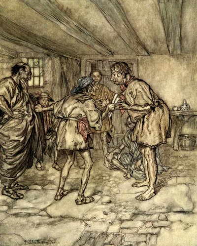 Juhannusyön unelma tekijältä Arthur Rackham