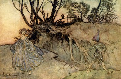 Juhannusyön unelma tekijältä Arthur Rackham