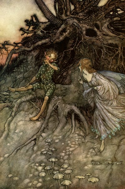 Juhannusyön unelma tekijältä Arthur Rackham