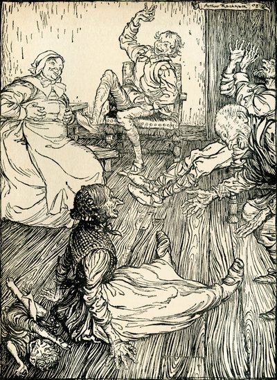 Juhannusyön unelma tekijältä Arthur Rackham