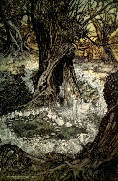 Juhannusyön unelma tekijältä Arthur Rackham