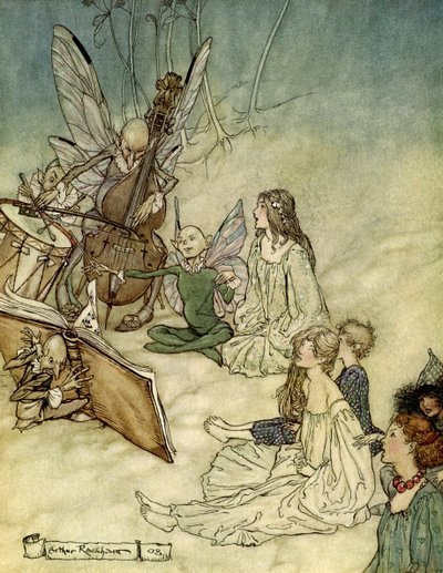 Juhannusyön unelma tekijältä Arthur Rackham