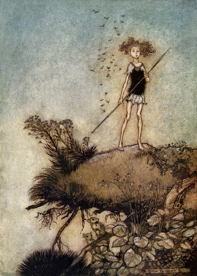 Juhannusyön unelma tekijältä Arthur Rackham