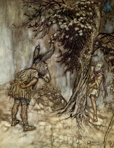 Juhannusyön unelma tekijältä Arthur Rackham